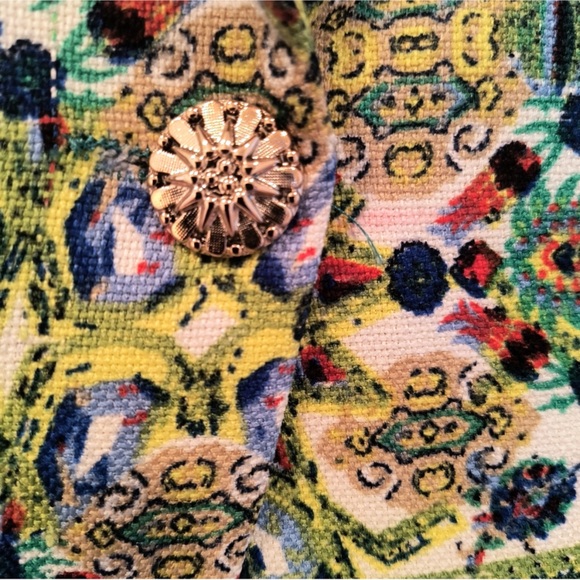 MaxMara Italian Vibrant Multicolor Blazer - Picture 6 of 11